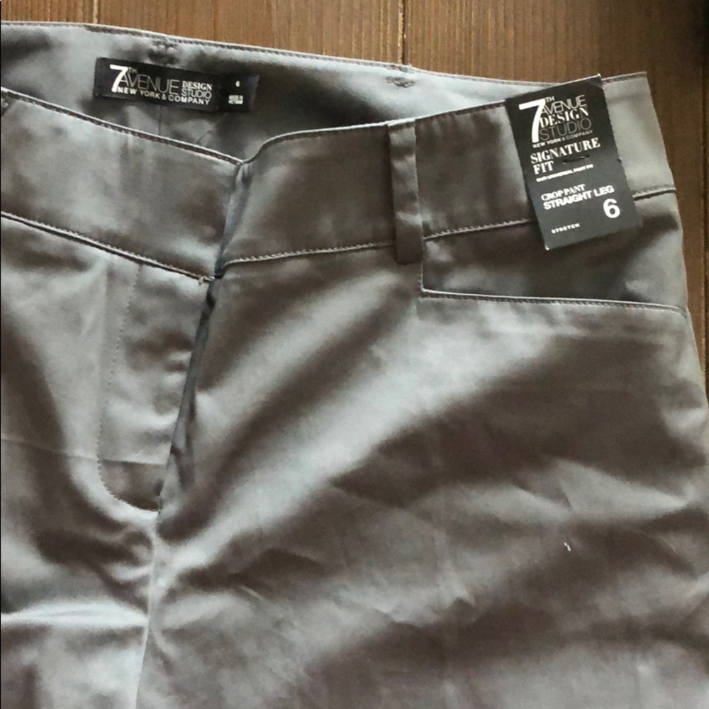 new york and company signature fit crop pant